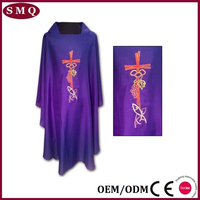 Purple Clergy Chasuble