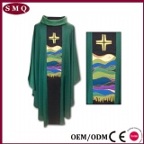 Cross Embroidery Chasuble