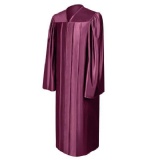Maroon Graduation Gown